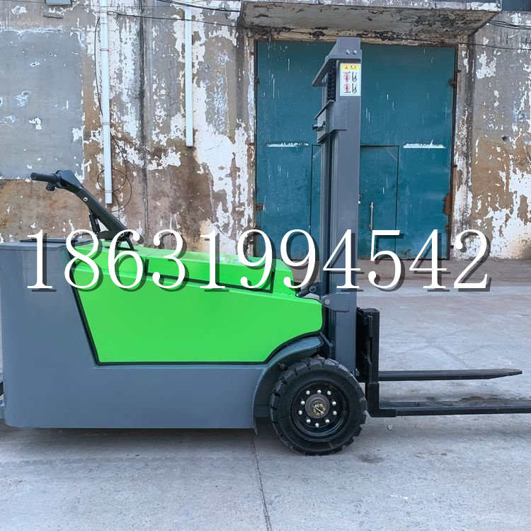 鲁甸县小型电动叉车1吨2吨步行站驾式电瓶堆高充电装卸车液压升降车铲车